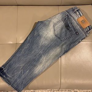 Buffalo David Button calf jeans